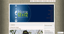 Desktop Screenshot of heifer12x12.com